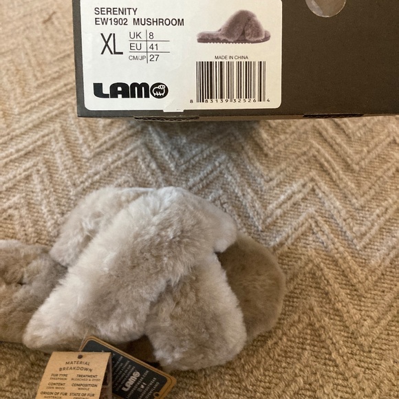 NWT Lamo Serenity XL sheepskin slipper - Picture 6 of 6